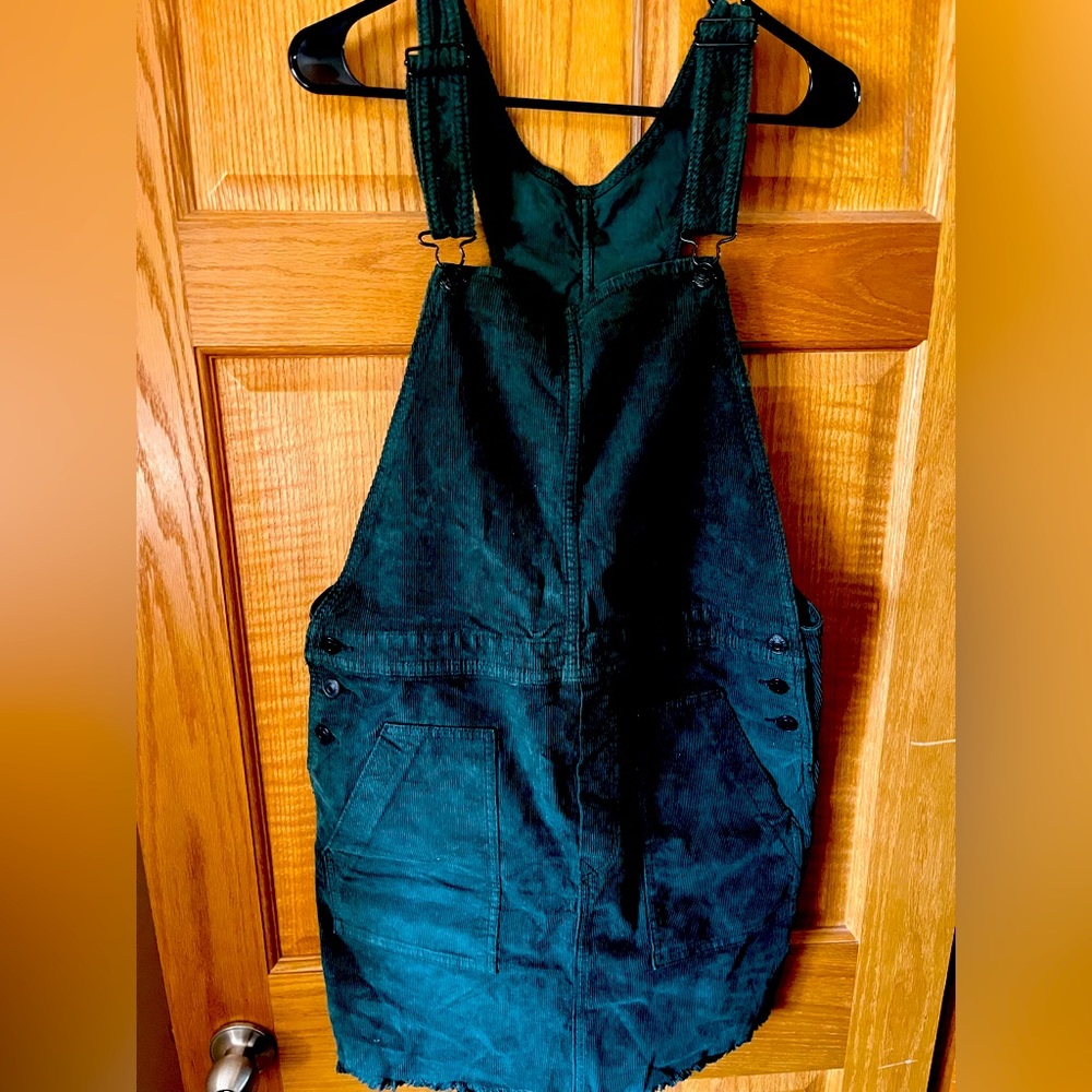 New American Eagle corduroy overall dress.
